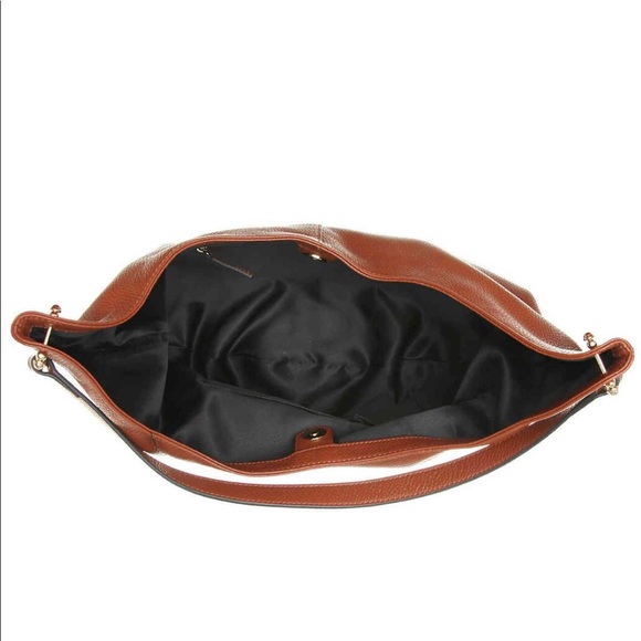 Vince Camuto Shae Leather Hobo Pinecone Bag NWT - Picture 3 of 8